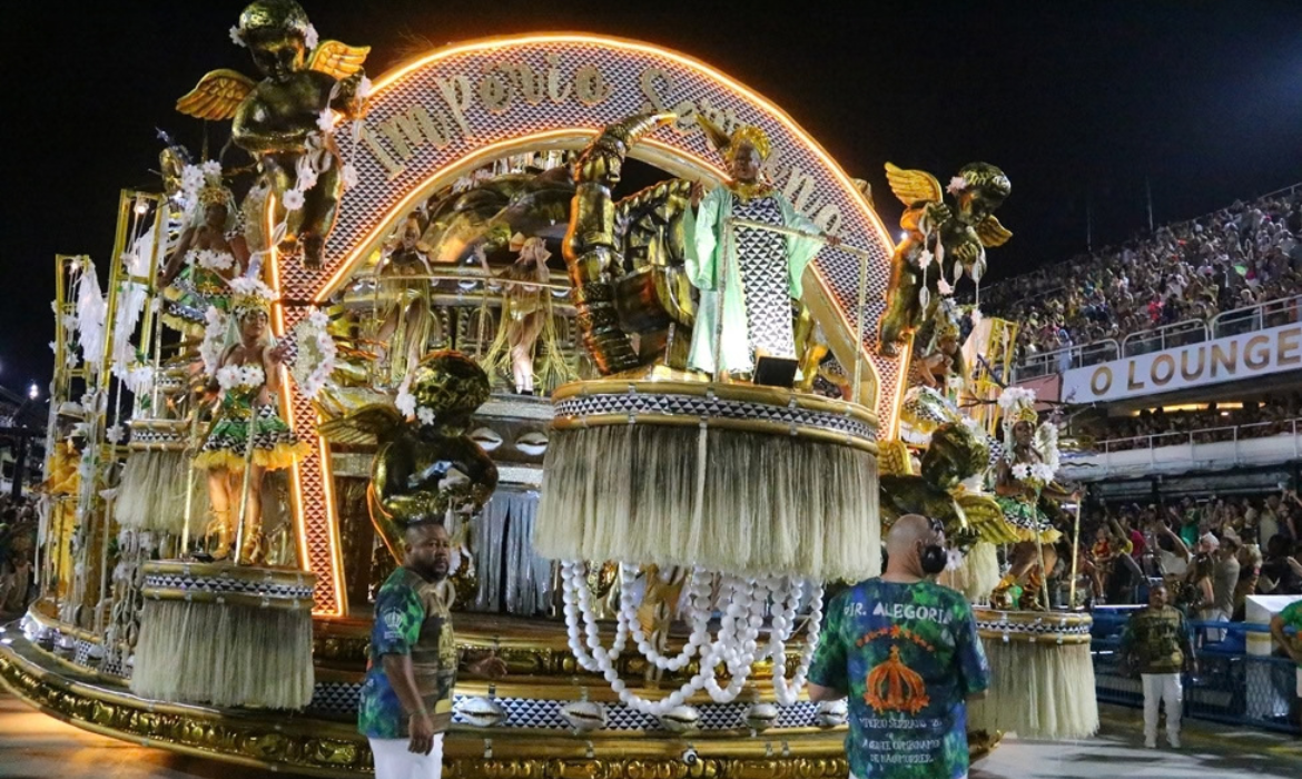 Concei&ccedil;&atilde;o Evaristo no desfile do Imp&eacute;rio Serrano, no Carnaval de 2026. Ble News