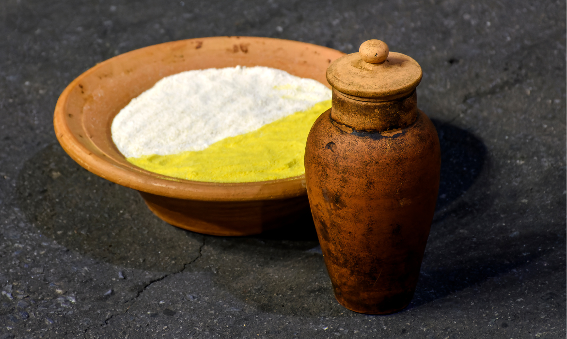 Pad&ecirc; (farofa) para Exu na rua